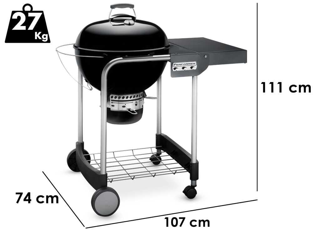 Weber Performer GBS â Holzkohlegrill â Durchmesser Grillrost 57 cm