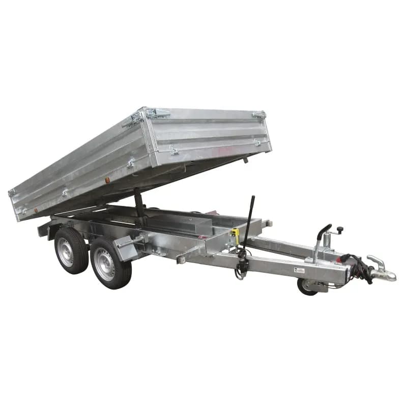 Remorque benne 39610PE - PTAC 2500Kg (322x170) Double - Lider