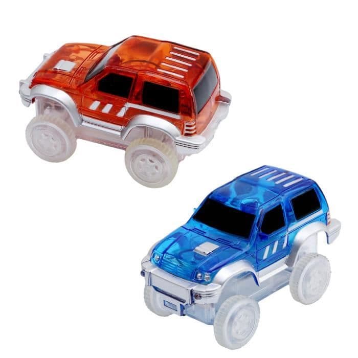 Kit de 2 Voitures Lumineuses