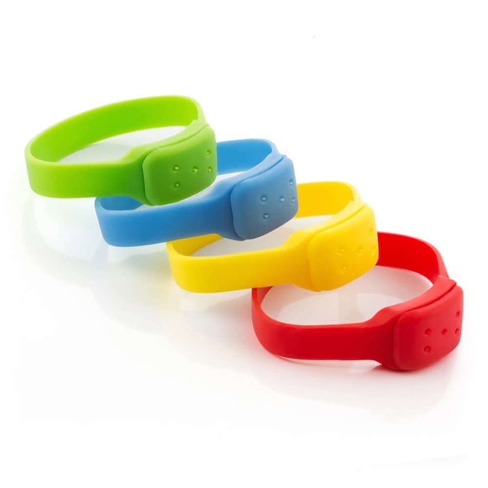 InnovaGoods - Lot de 4 Bracelets Anti Moustiques à la citronelle