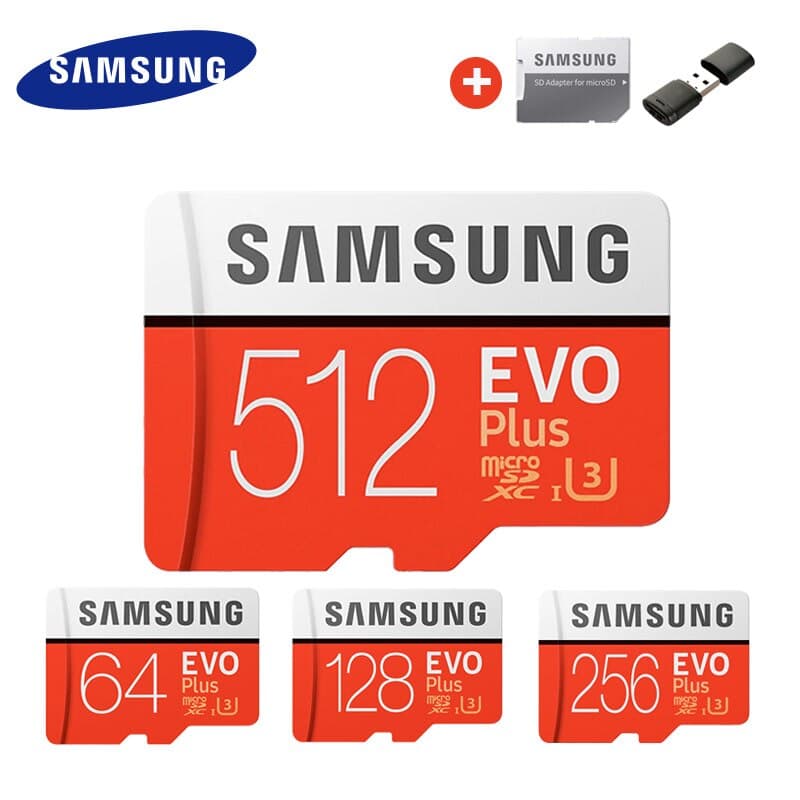Carte micro SD SAMSUNG EVO + Adaptateur SD