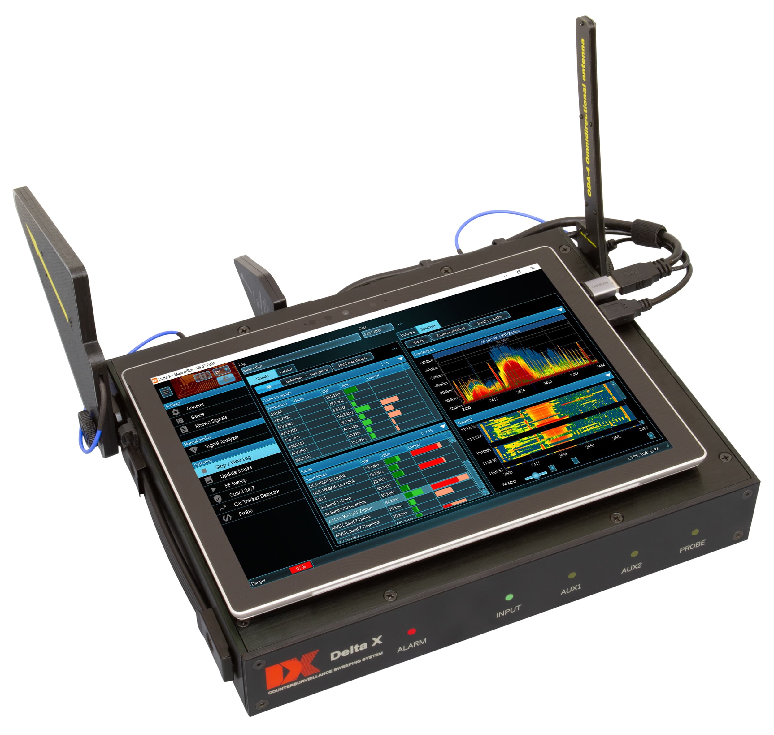 Delta X G2/6 détecteur de radiofréquence