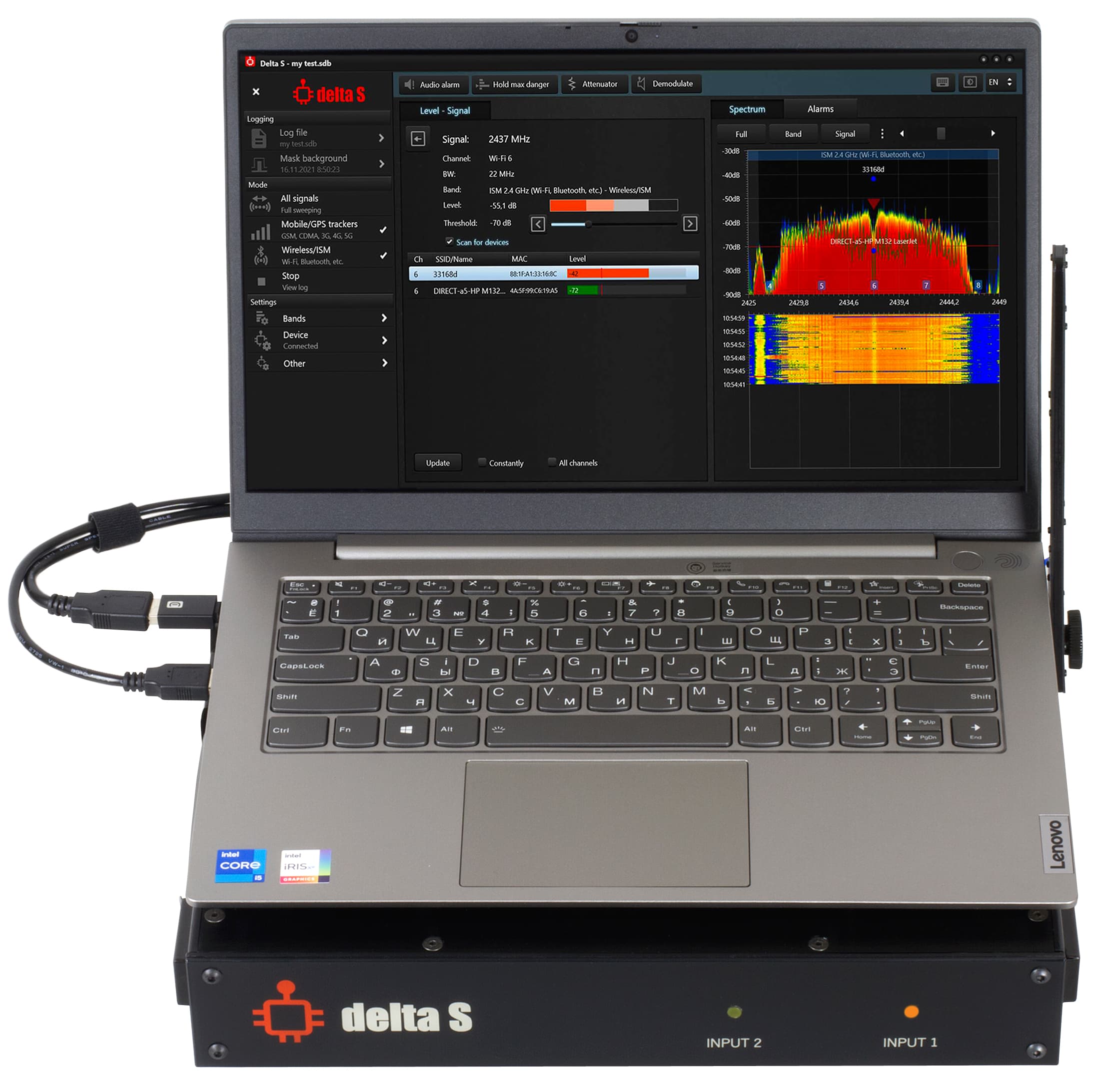 Delta S système de balayage RF