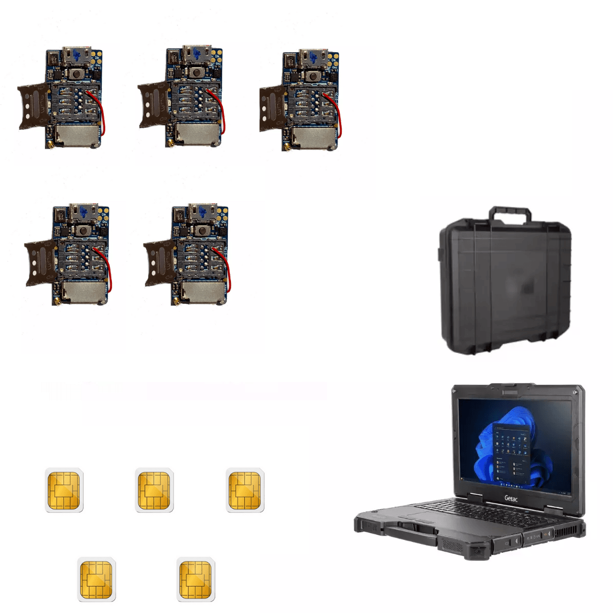 Kit Opérationnel de Microphone Espion 4G LTE