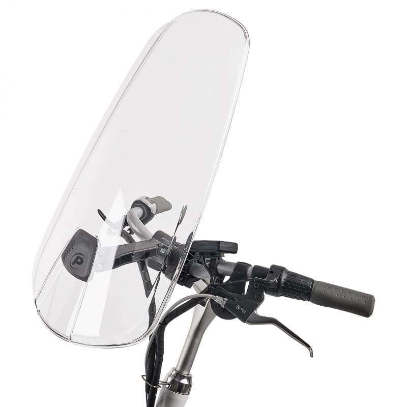 Pare brise vélo transparent