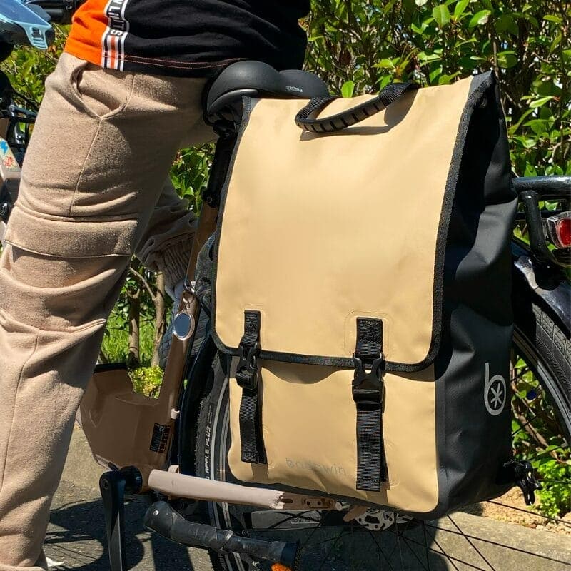 Sac à dos cartable avec fixation porte-bagage