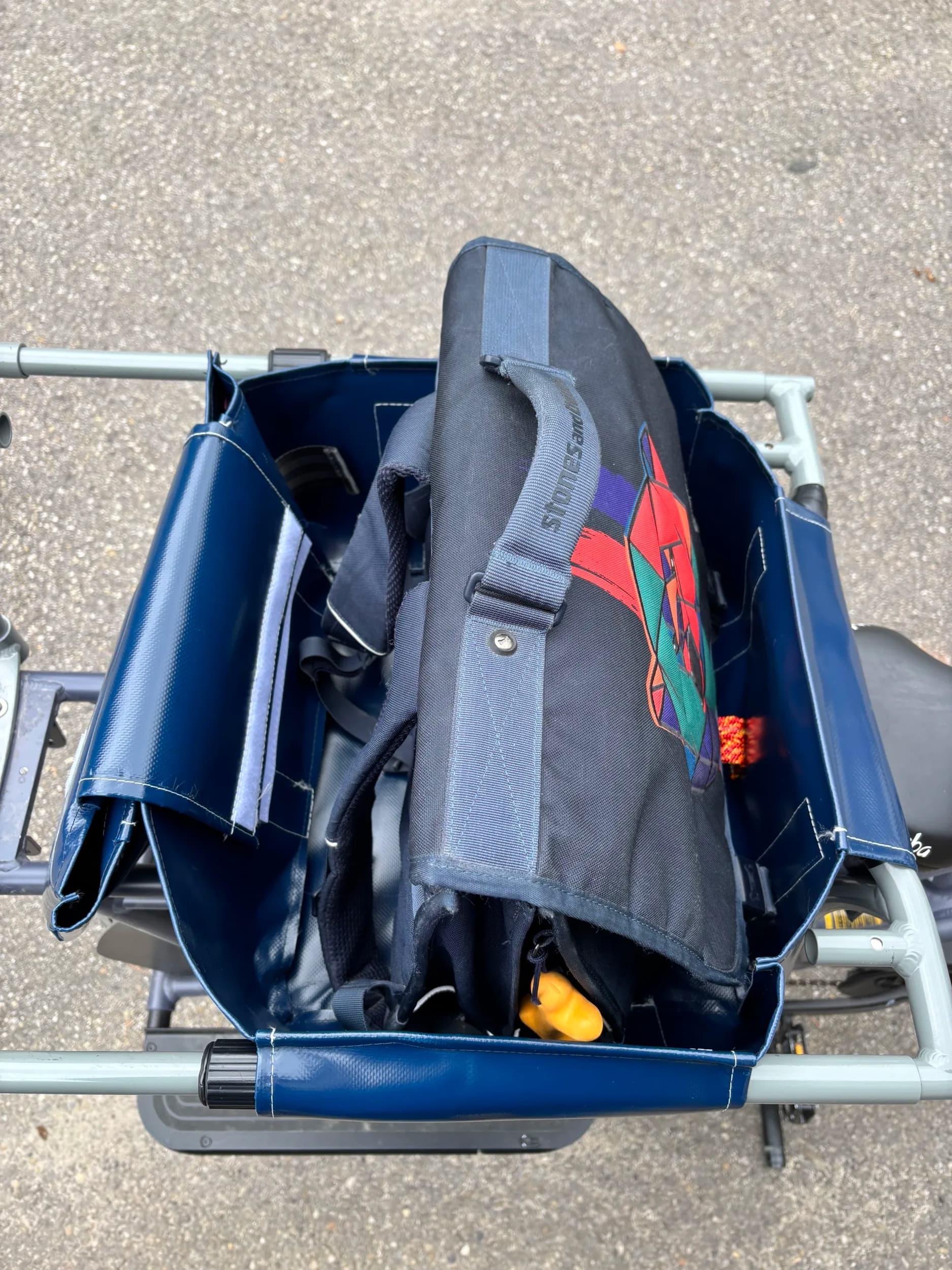 Sac bac pour rack arrière de cargo