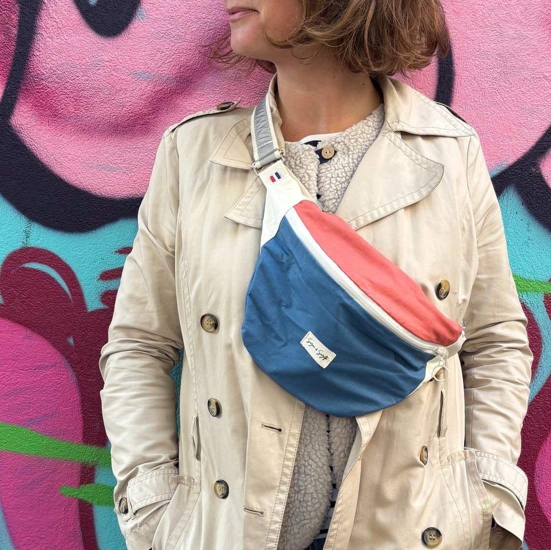 Sac banane XL visibilité nocturne