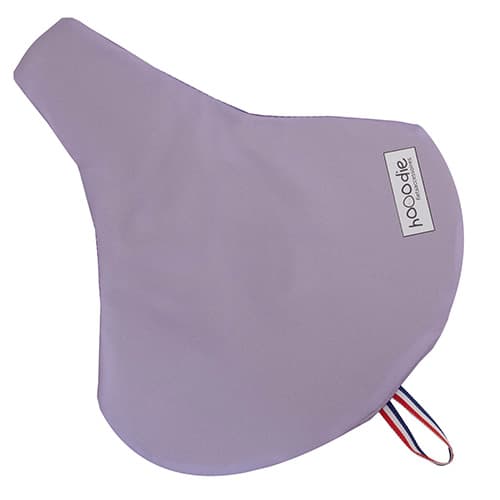 Housse de selle lilas