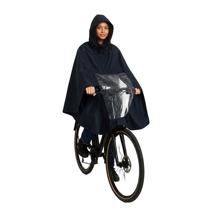 Poncho avec fenêtre dégagement avant