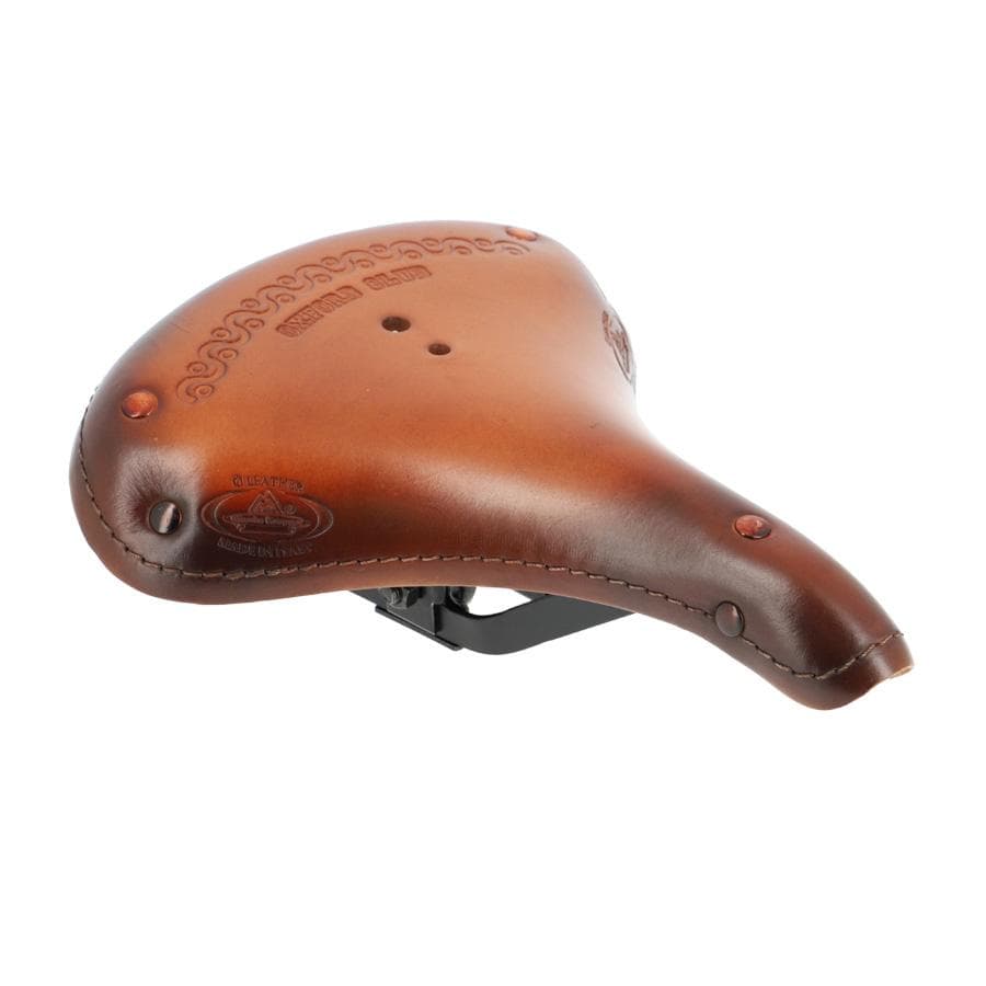 Selle montegrappa cuir végétal marron