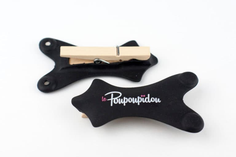 Poupoupidou pince à jupe vélo magnétique
