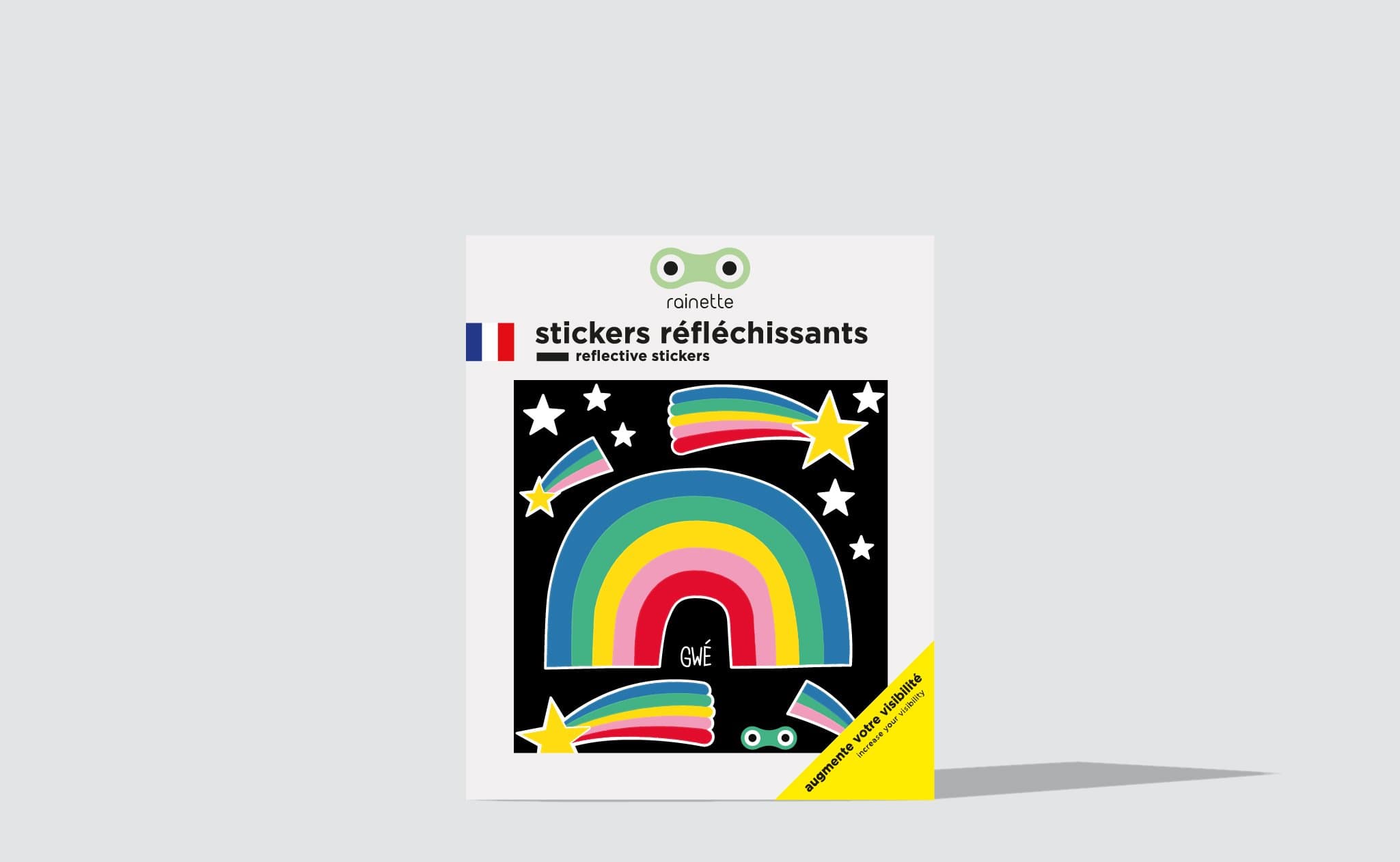 Autocollants rétroréfléchissants rainbow