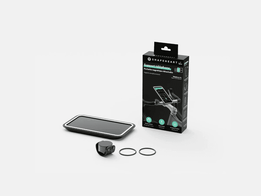 Support téléphone pour vélo Shapeheart