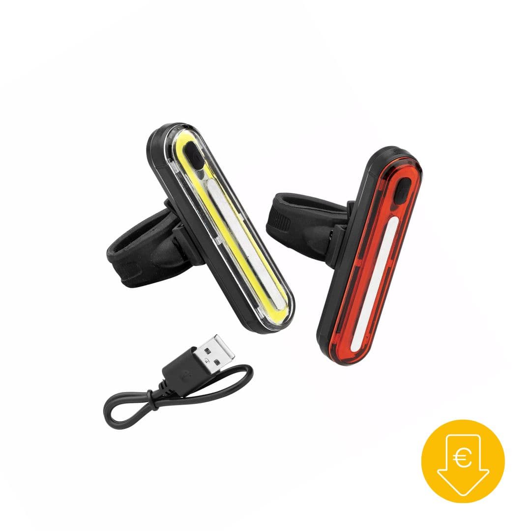 Kit éclairage avant et arrière vélotaf