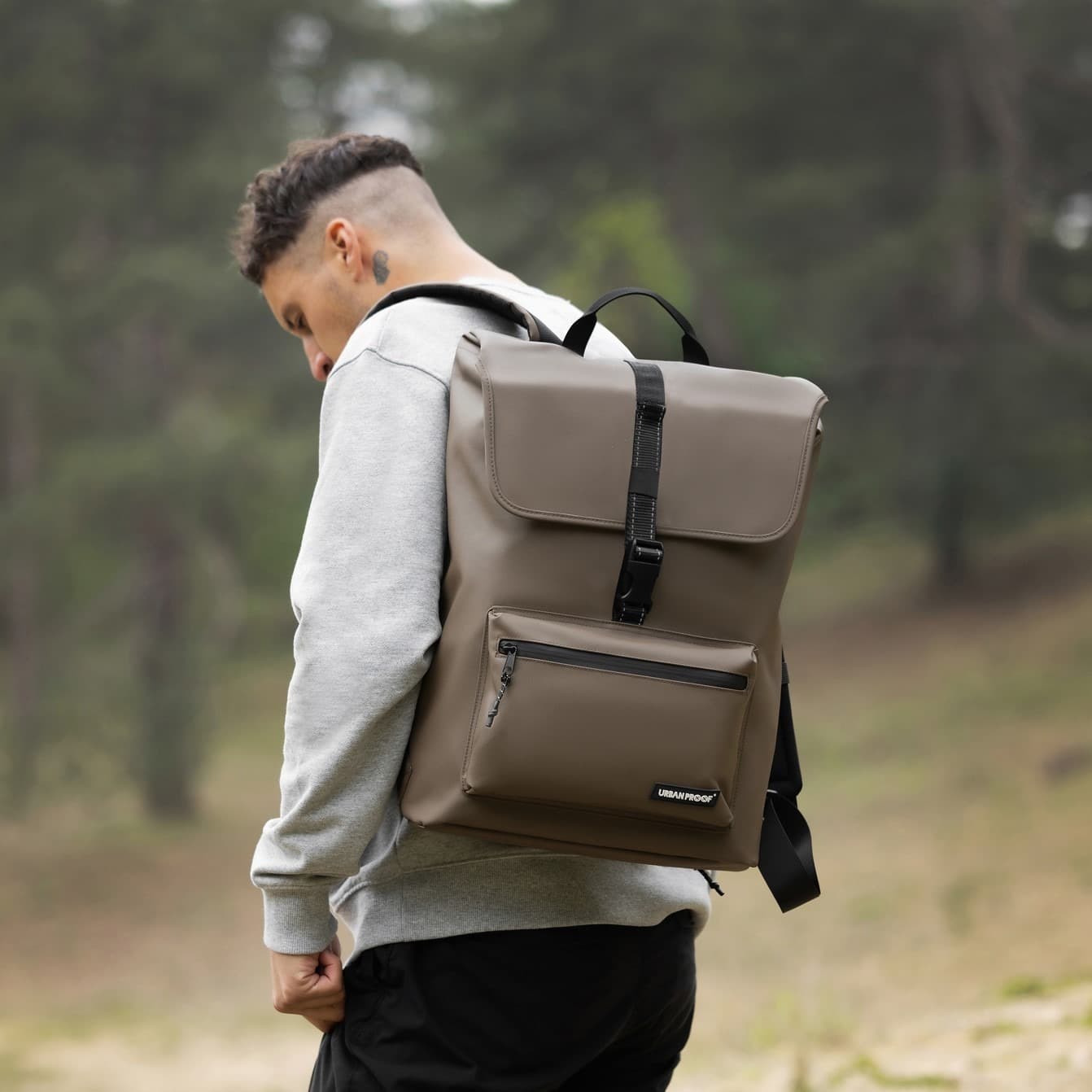 Sac à dos étanche vélo noir ou marron