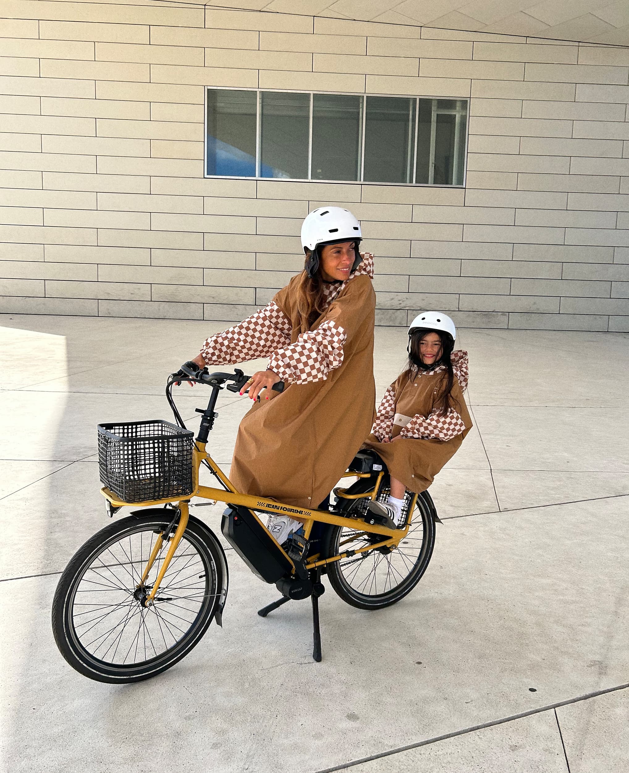 Poncho damier adulte Checkers