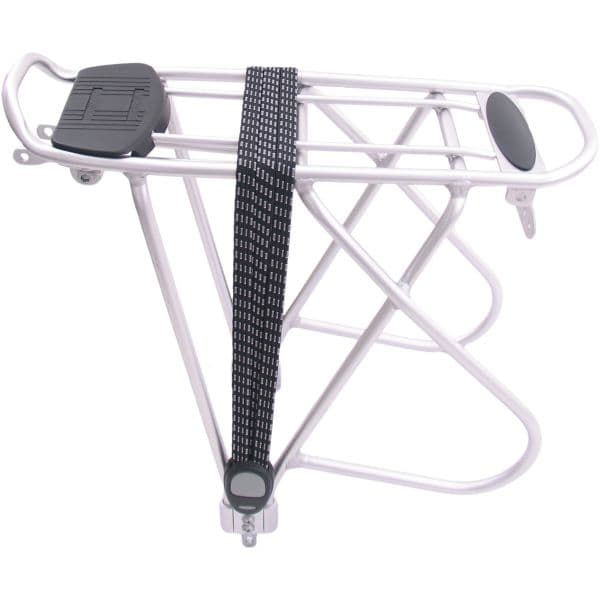 Porte-bagage arrière argent