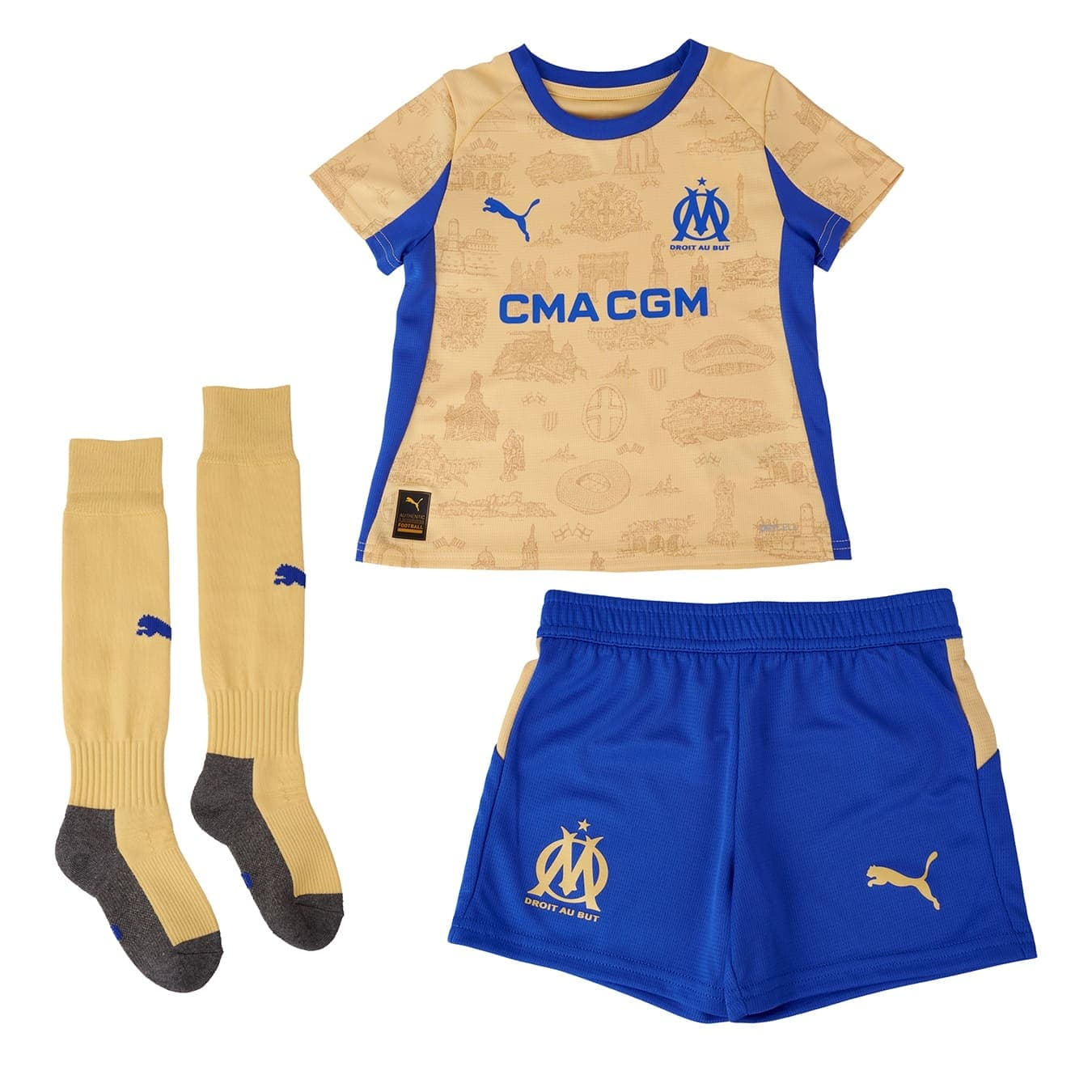 KIT Maillot OM Third 2025-2026 + short + chaussettes