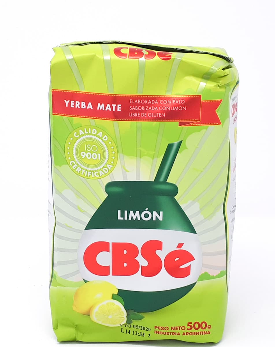 Yerba Mate CBSé Citron 500g (Limon)
