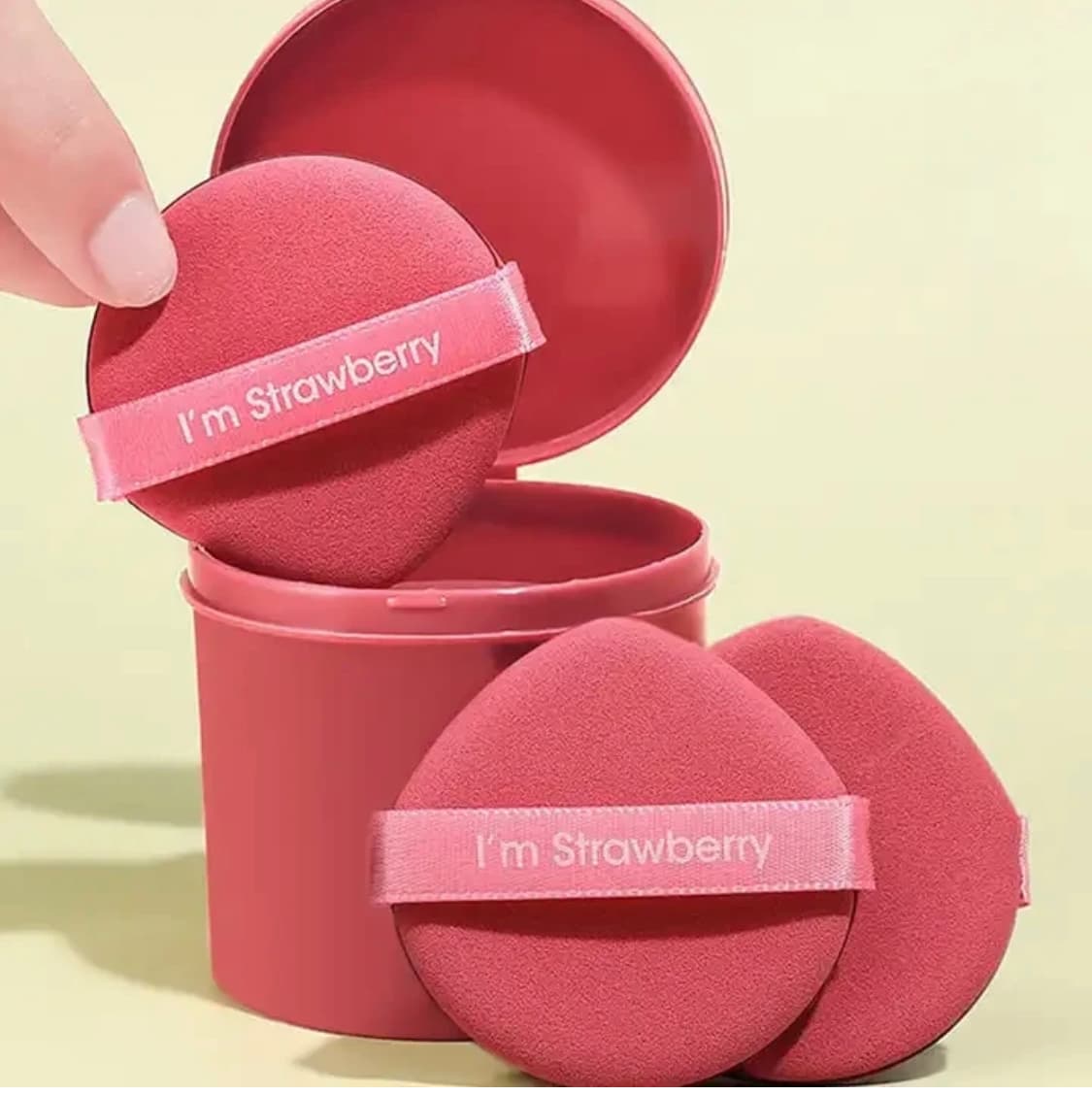 Éponge de maquillage pour poudre