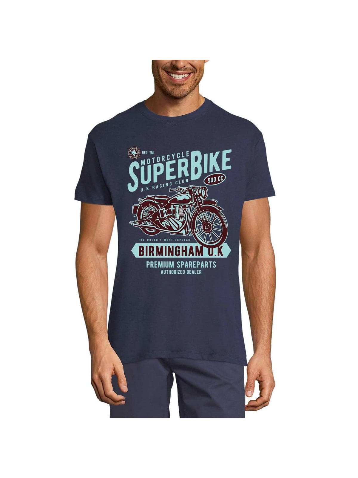 T-shirt graphique ultra basic motocycle super bike