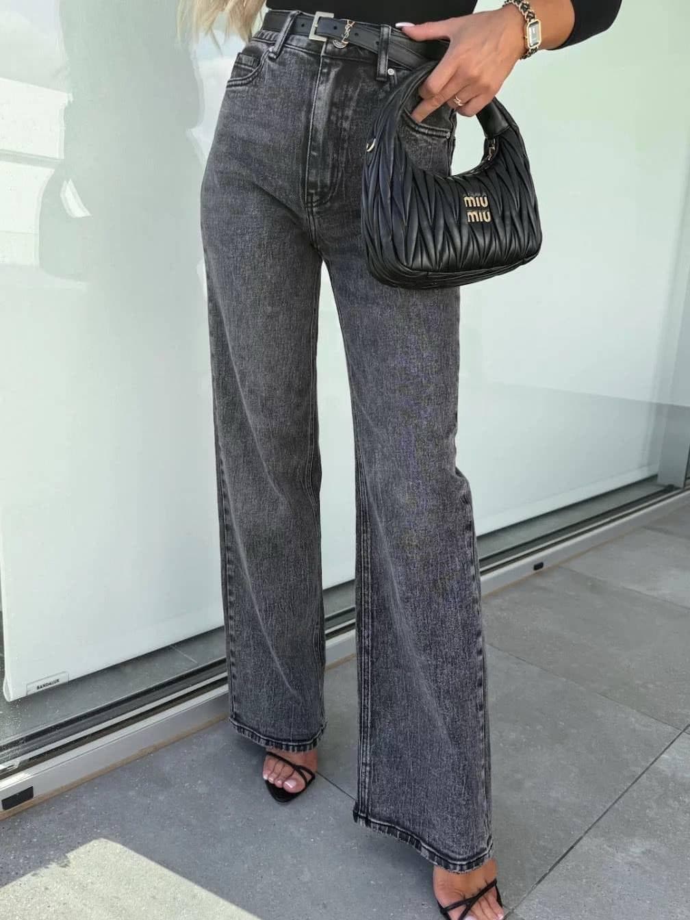 Wide leg jean - Plus size