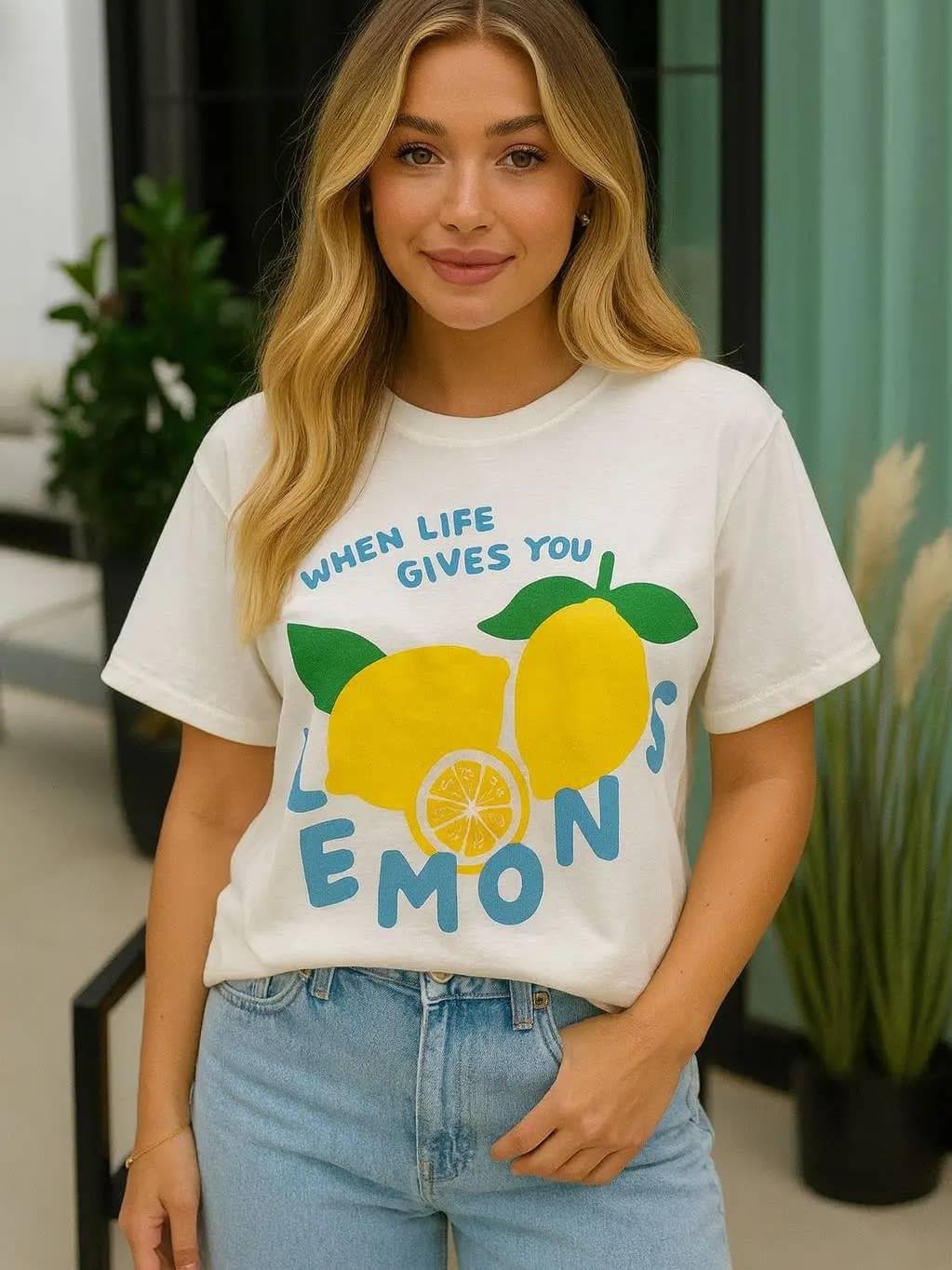 T-shirt femme imprimée