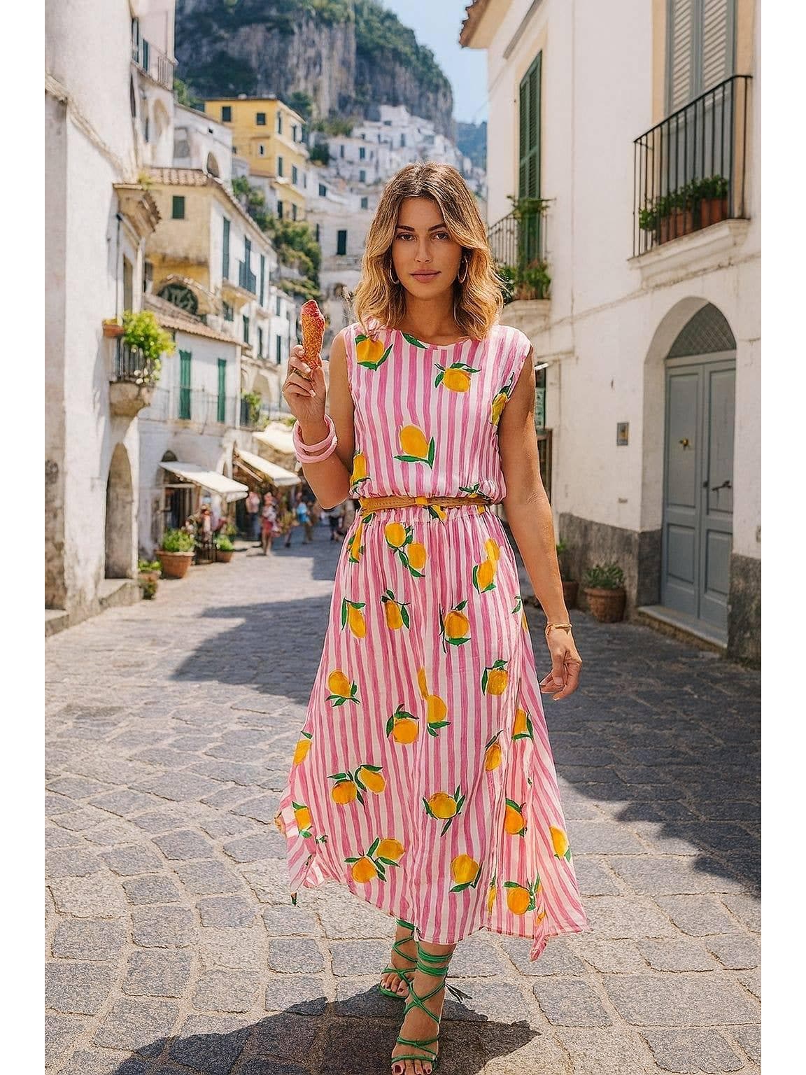 Ensemble deux pièces : Jupe et Top - 100% Viscose