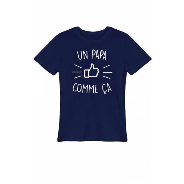 T-shirt homme - un papa comme ça