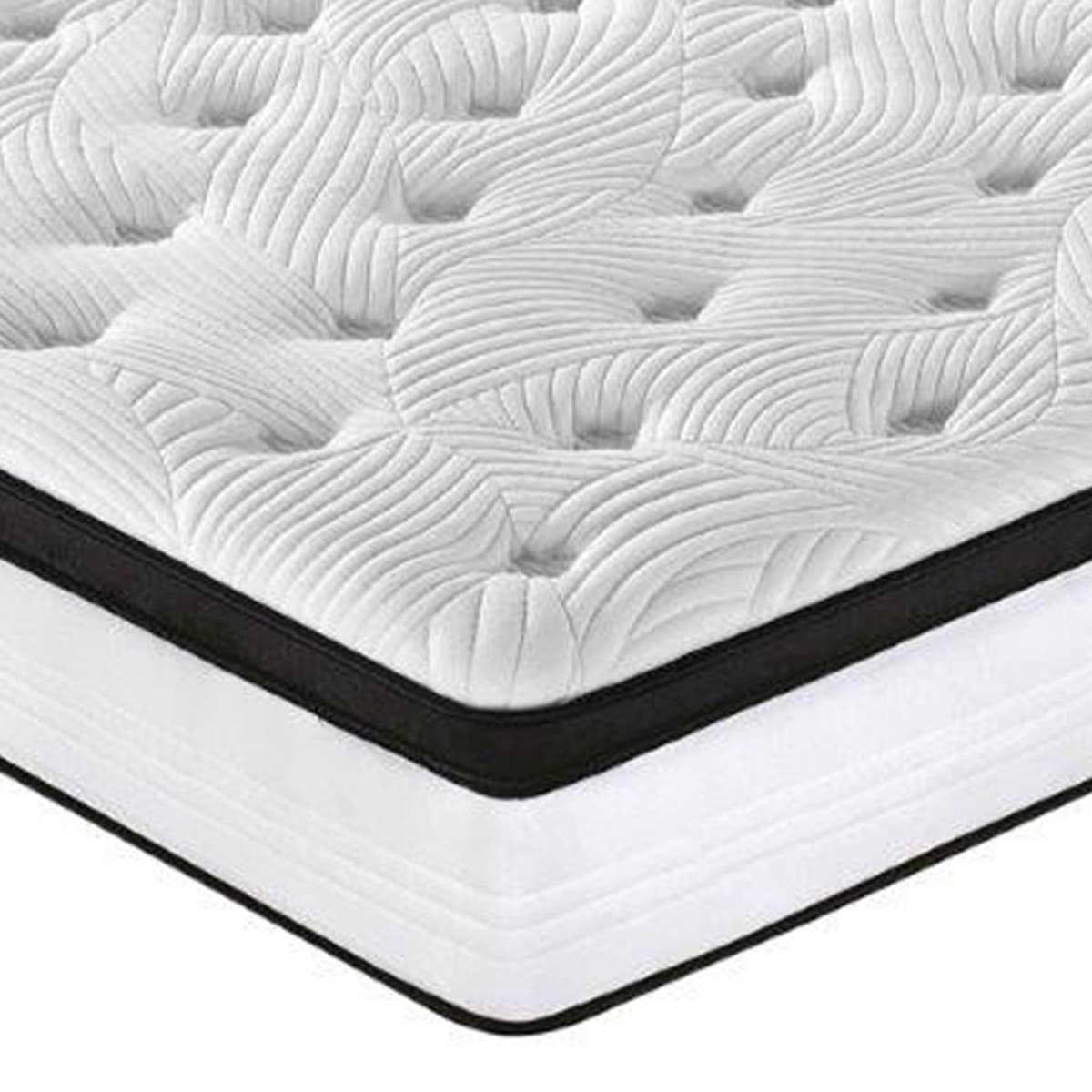 Matelas 140x190 ressorts et mémoire de forme Aurore