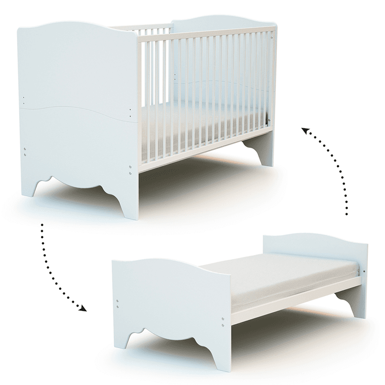 Lit évolutif 70x140 AT4 Marelle Blanc