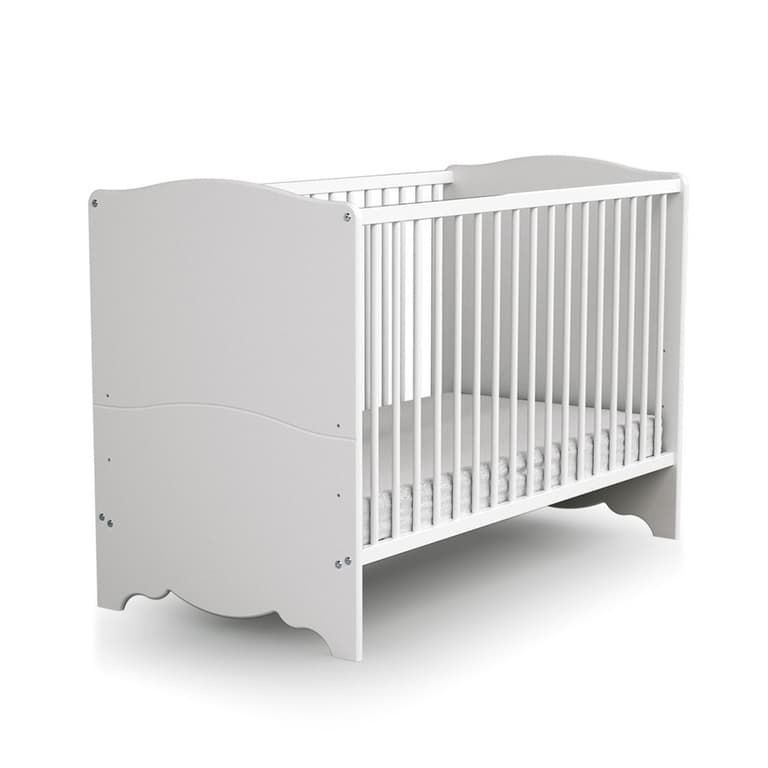 Lit bébé 60x120 AT4 Marelle Blanc