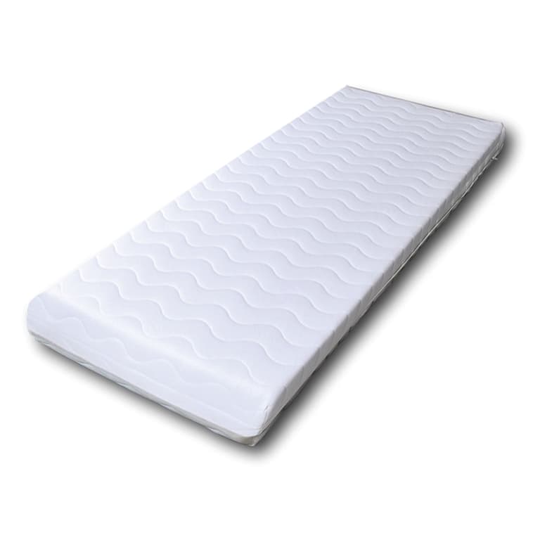 Matelas 80x200 mémoire de forme Luna Blanc