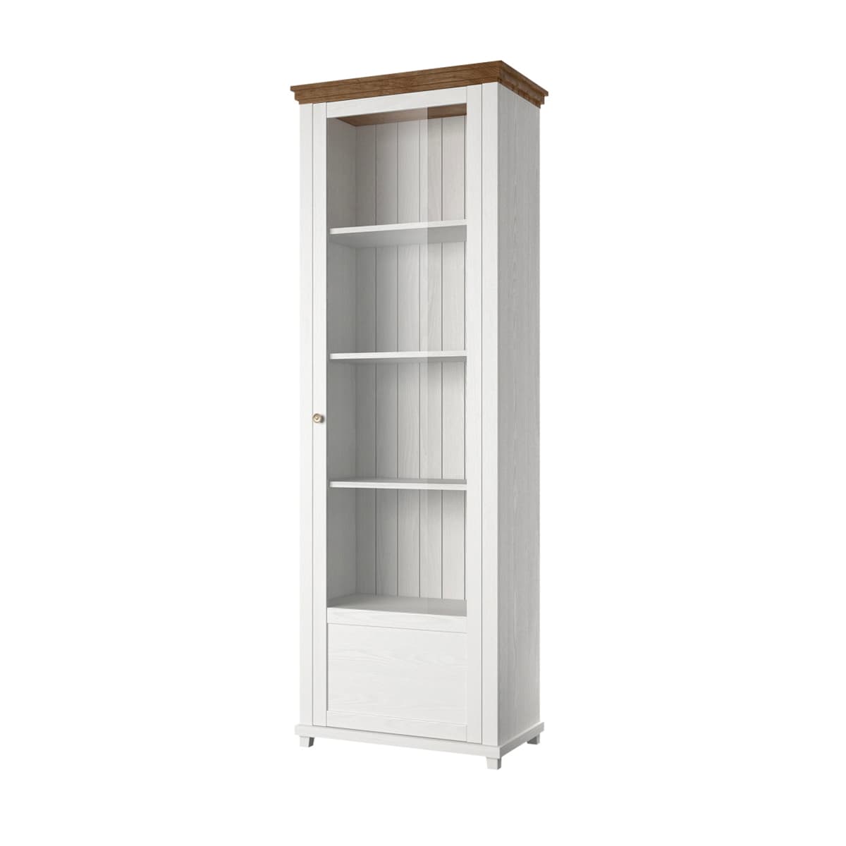 Vitrine 1 porte ouverture droite Martin Bois Blanc