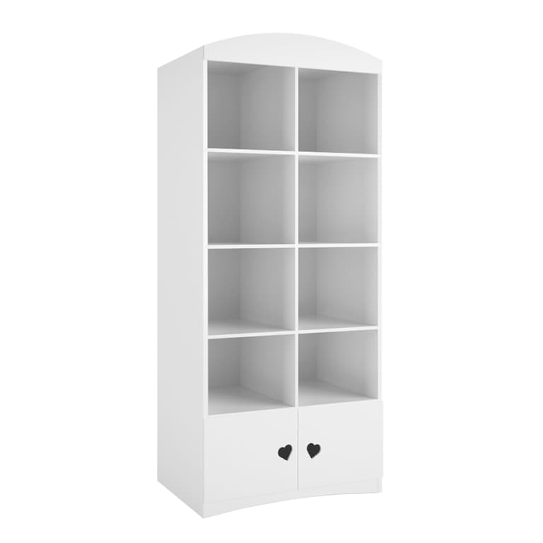 Bibliothèque 2 portes Kocot Kids Julia - Blanc