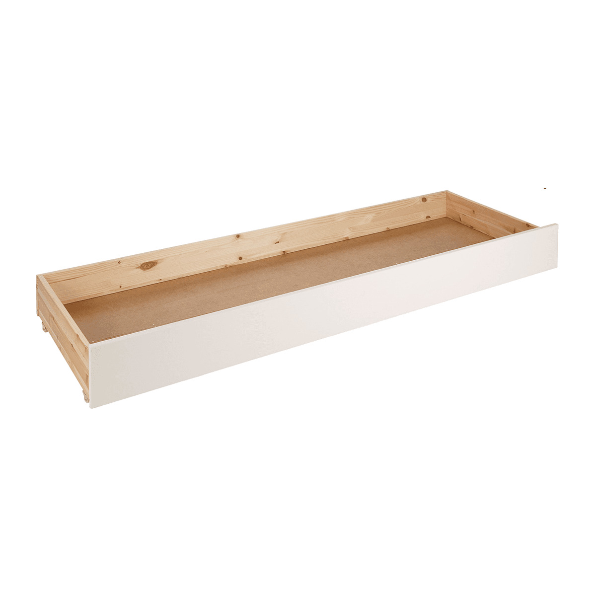 Tiroir de lit 60x180 pour lit capitaine 90x200 Vipack Scott Blanc