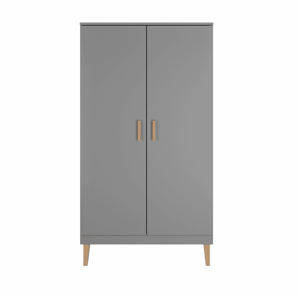 Armoire 2 portes Kocot Kids Kubi - Gris