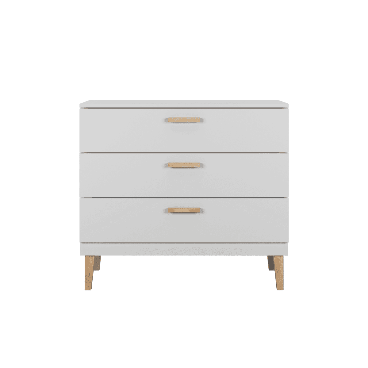 Commode 3 tiroirs Kocot Kids Kubi - Blanc