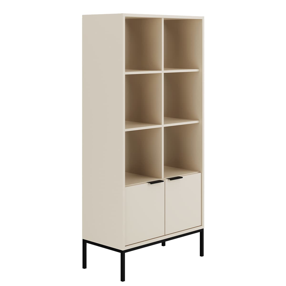 Bibliothèque 2 portes Seattle Cachemire