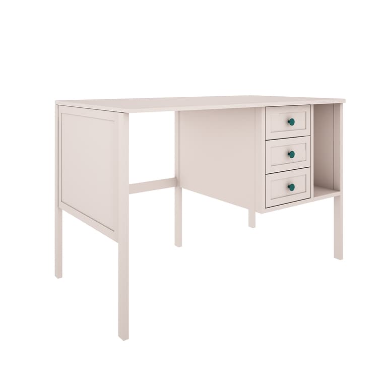 Bureau 3 tiroirs Wood Luck Gabriel - Cachemire