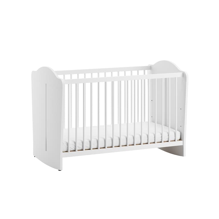 Lit bébé 60x120 Vox Megeve Blanc