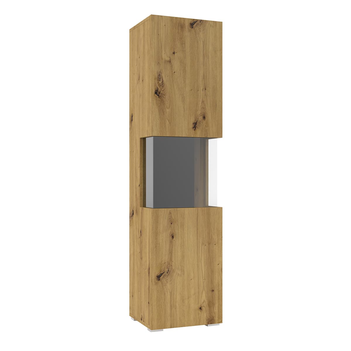 Vitrine 1 porte Glora Bois