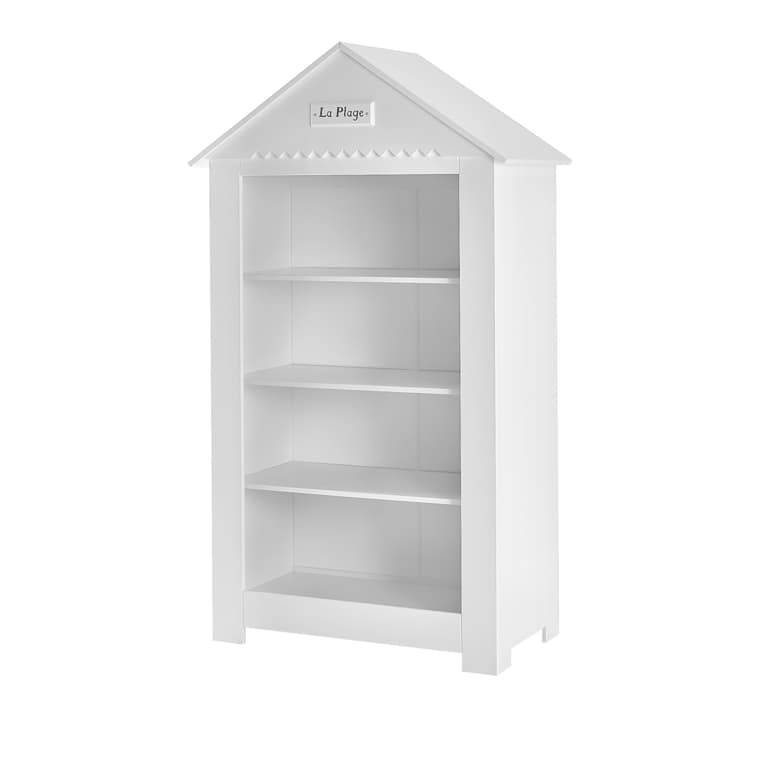 Bibliothèque large Pinio Marsylia MDF Blanc