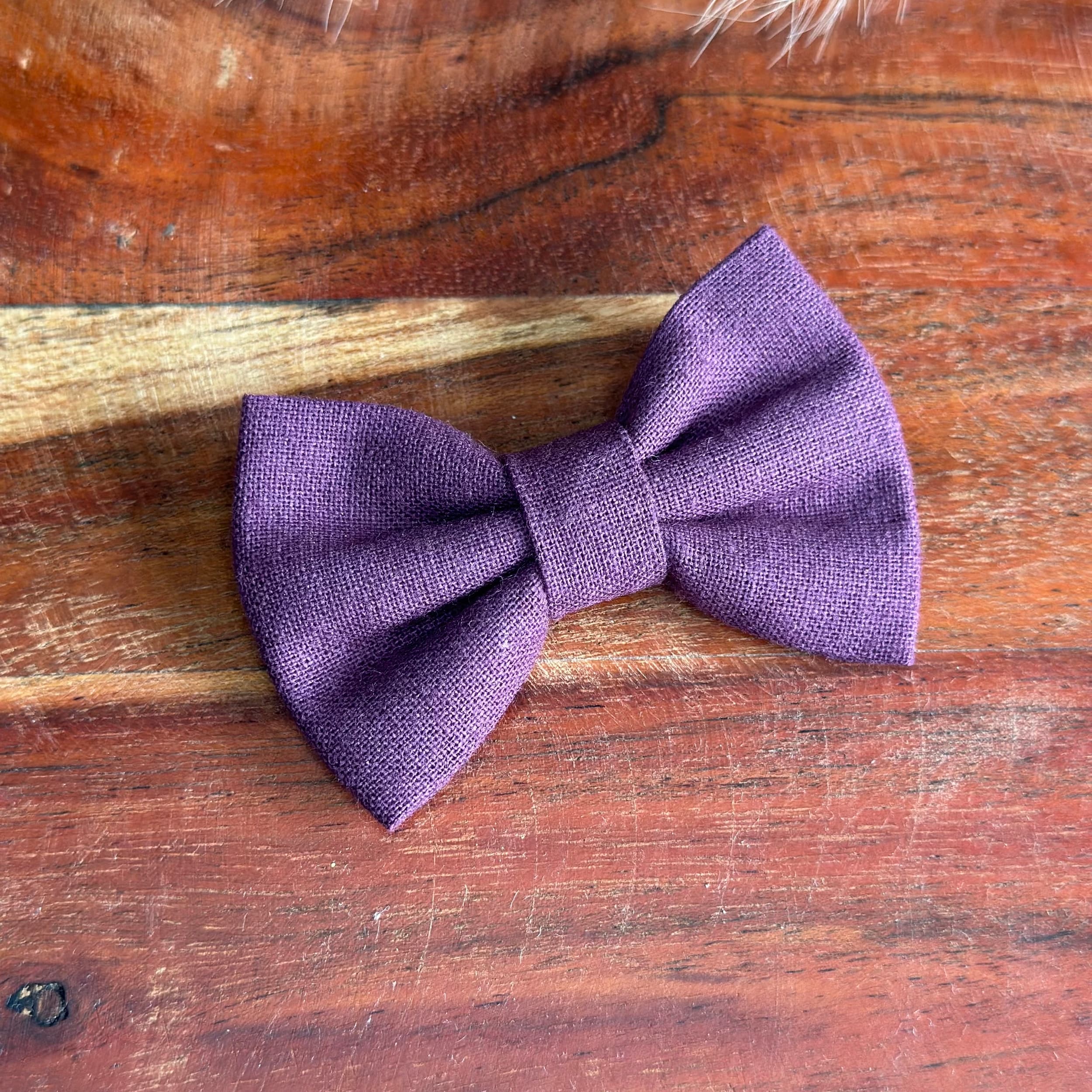 Barrette anti glisse couleur violet