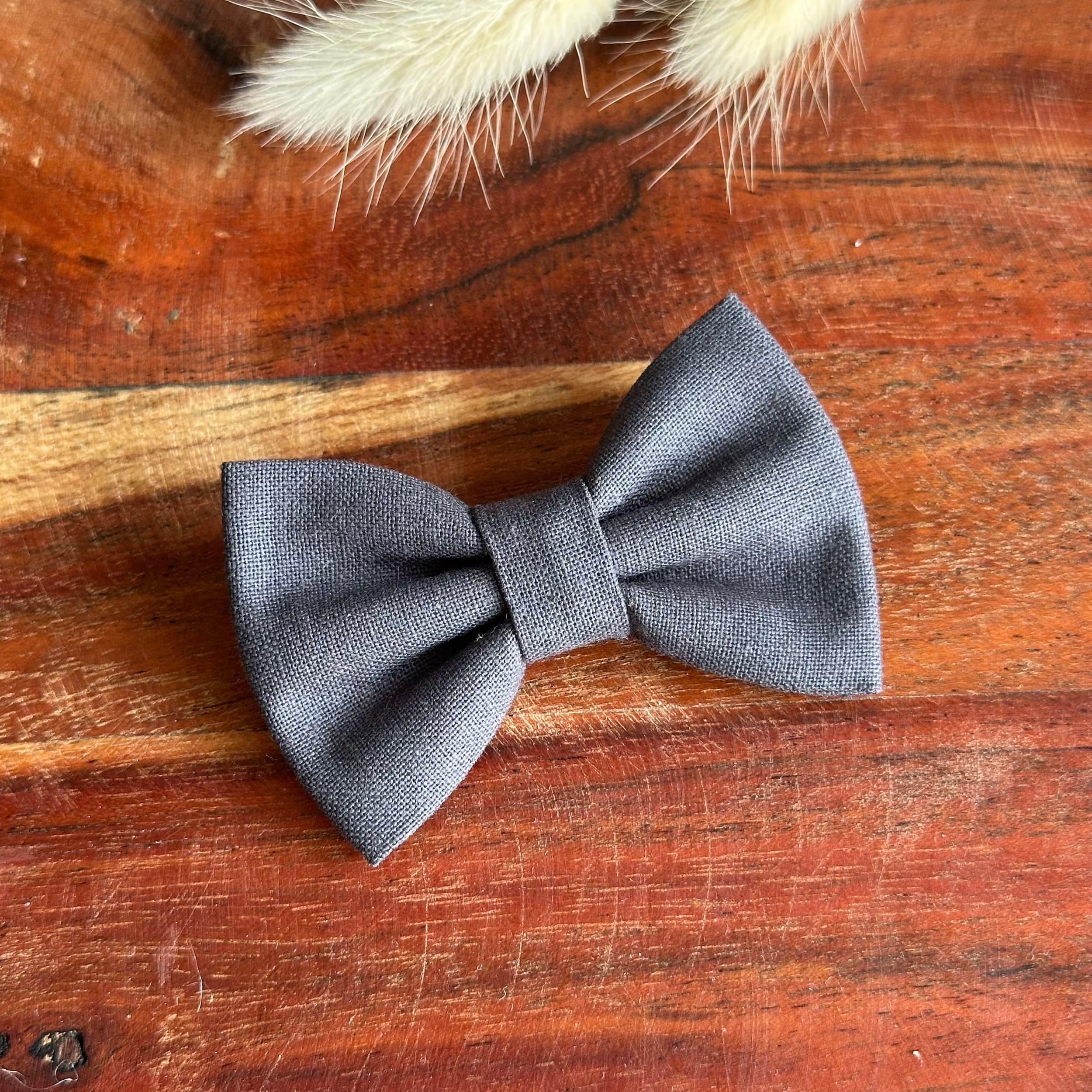 Barrette anti glisse couleur gris anthracite