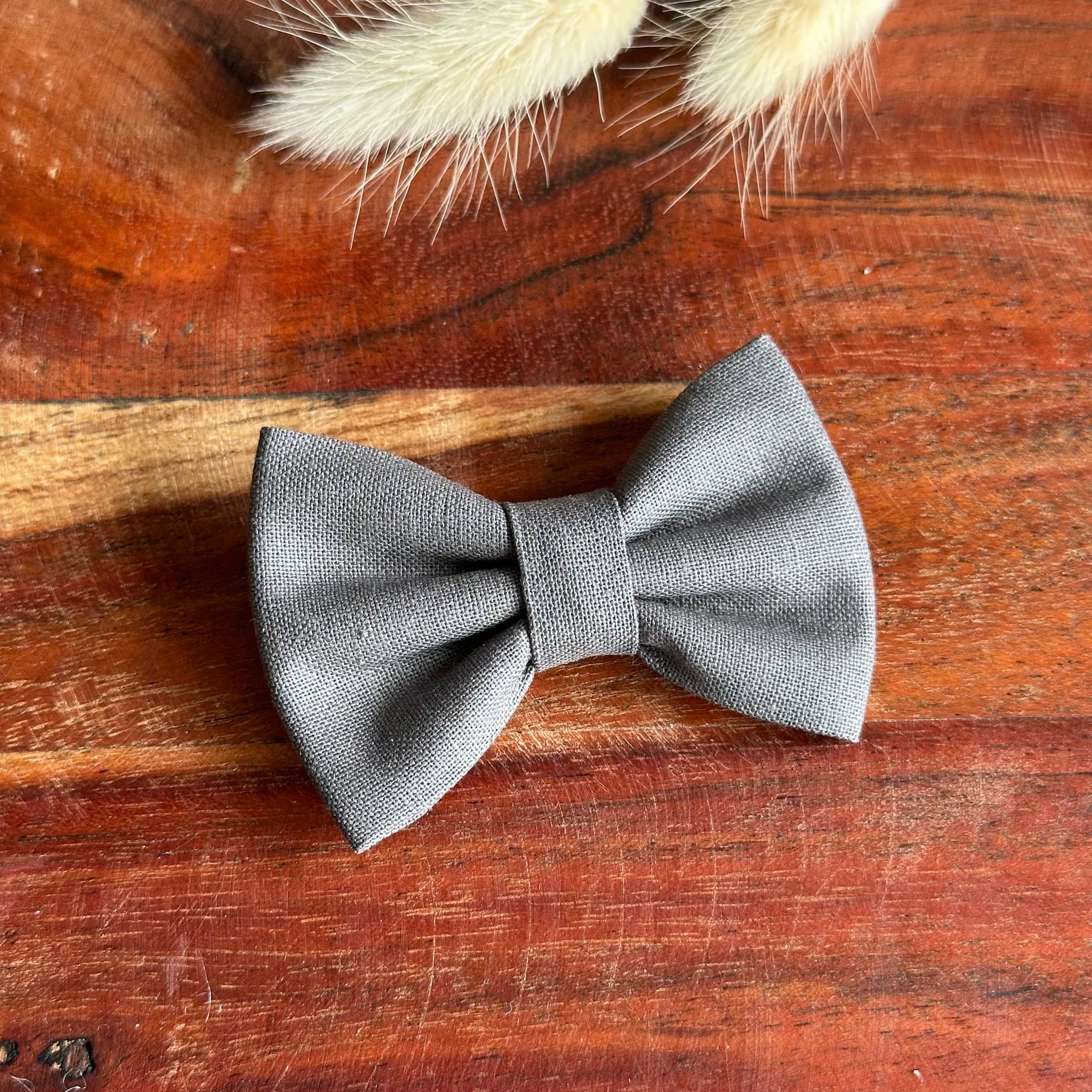 Barrette anti glisse couleur gris ardoise