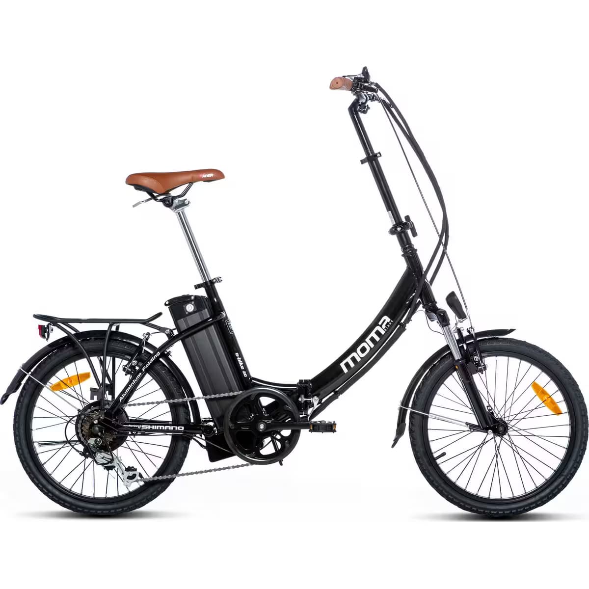 MOMA BIKES Vélo de Ville Electrique Pliant E.20,2 - 20" - Automomie 80km