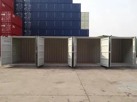 CONTENEDOR MARITIMO DE 40 PIES HC CON 4 PUERTAS LATERALES