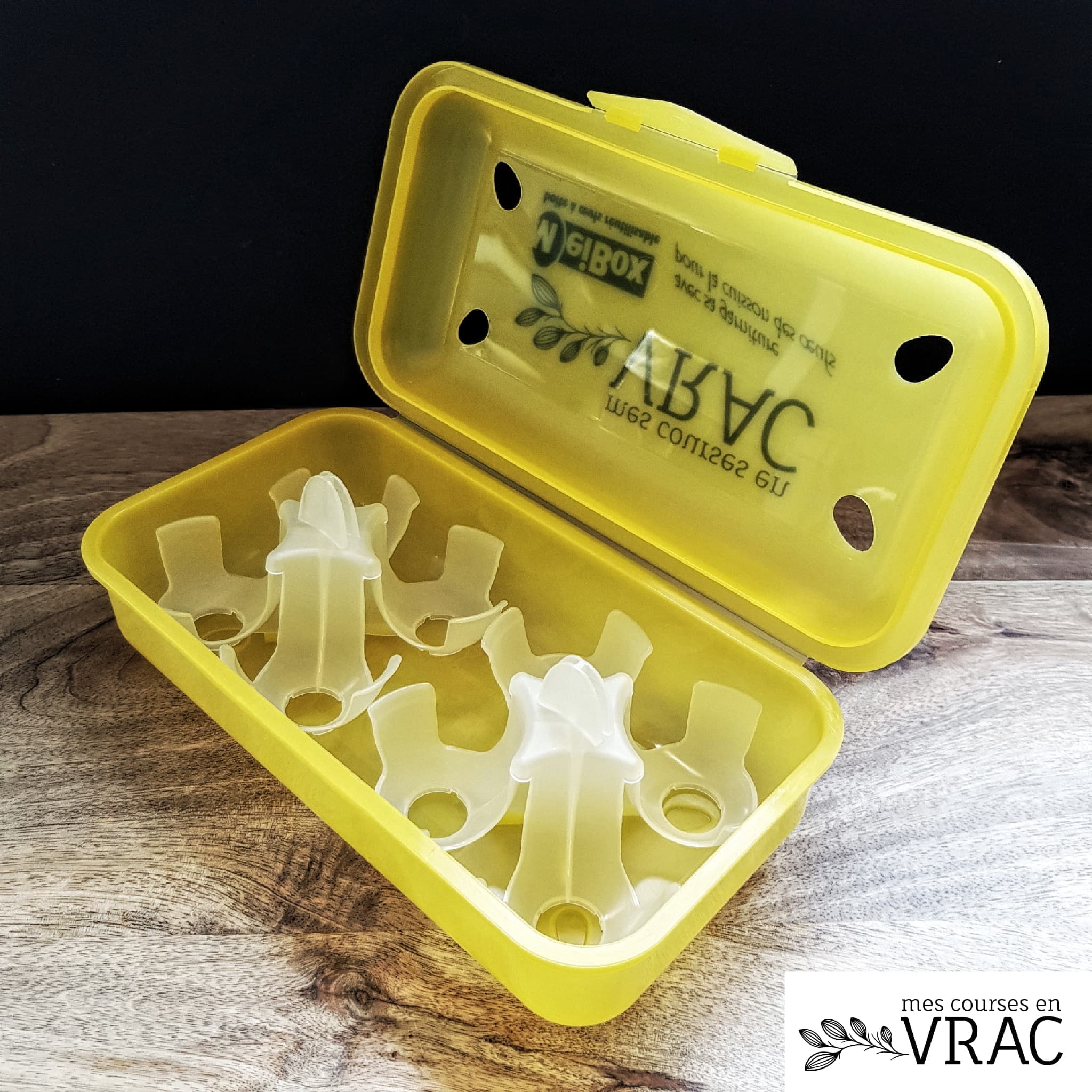 Boite à œufs réutilisable - 8 oeufs